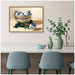 Framed Canvas Sylvie Dark Gold 24x18 6
