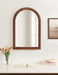 Arch Mirror 20x30 Brown 7