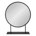 Tabletop Mirror Black 18x22 2