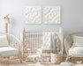 Plaque White 24x24 7