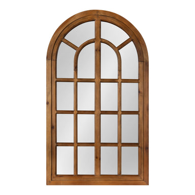Windowpane Mirror Brown 22x38 2