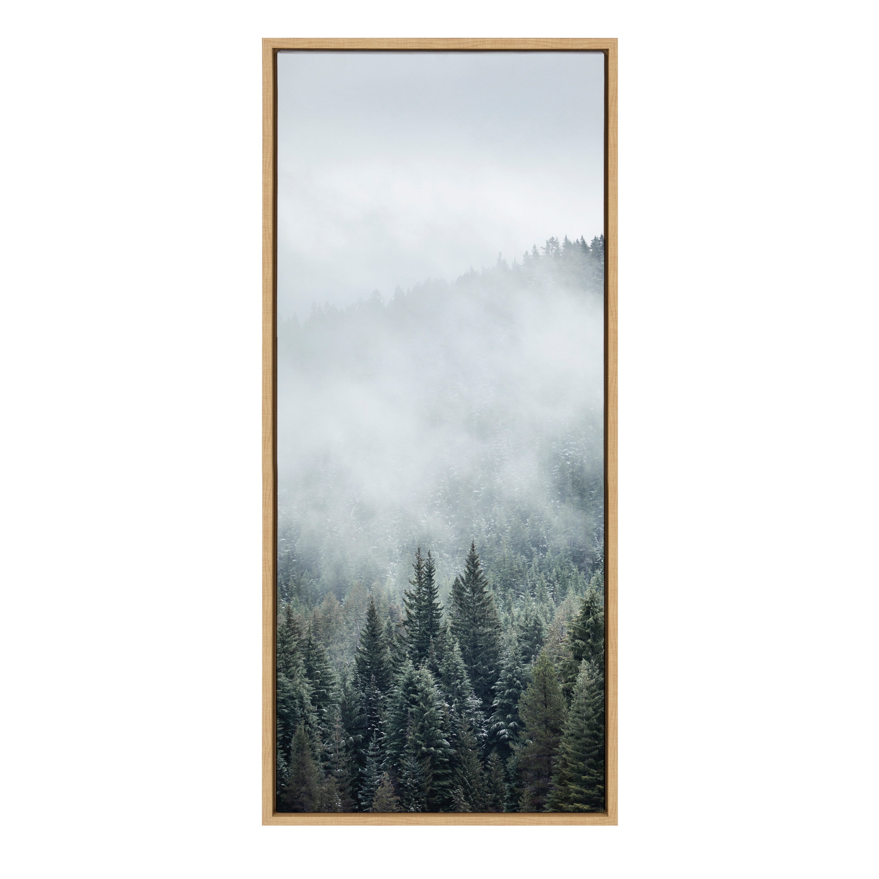 Framed Canvas 18x40 Sylvie Natural 1