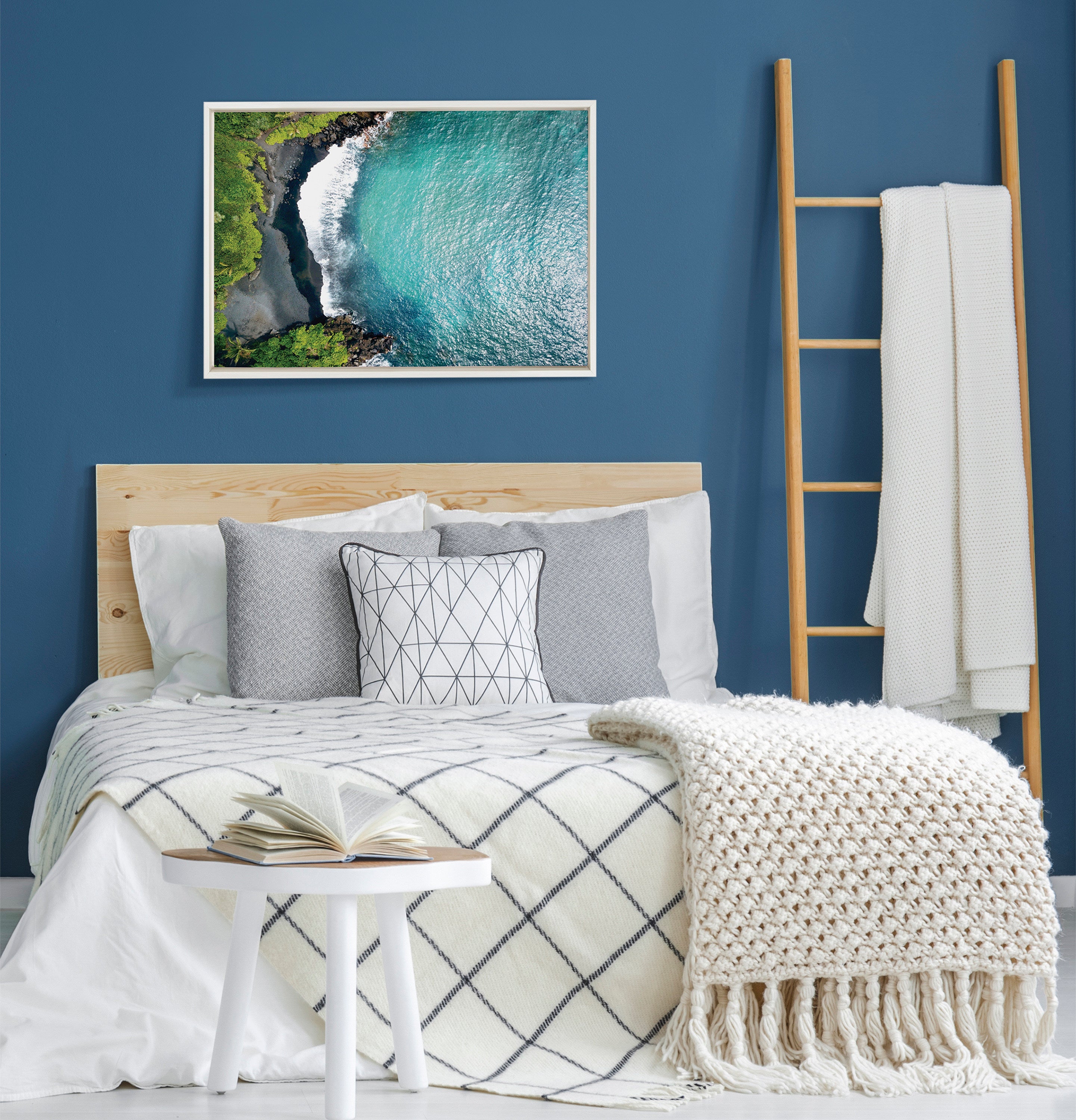 Framed Canvas Sylvie White 23x33 8