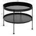 Coffee Table 26" Diameter Black 2