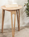 Side Table Natural Beige 16x16x22 7
