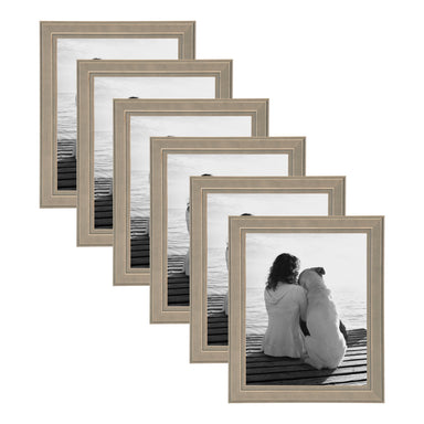 Tabletop Frame Distressed Gray 8x10 1