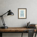 Mounted Canvas Castellan Black 13x16 5
