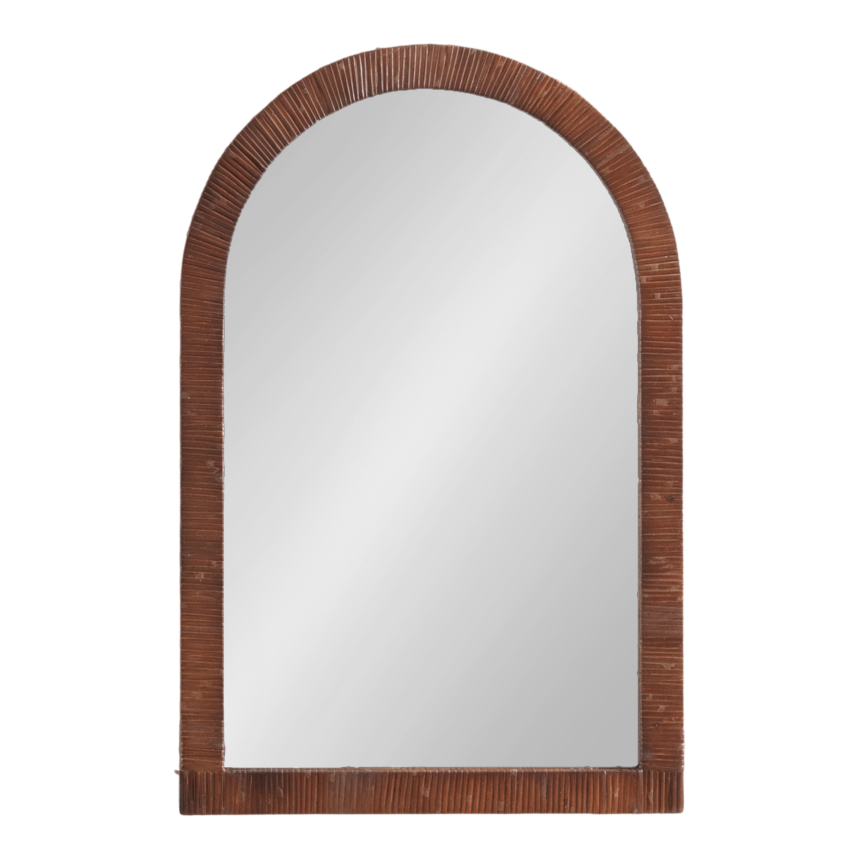 Arch Mirror 20x30 Brown 5