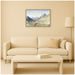 Framed Canvas 33x23 Sylvie Dark Gold 6