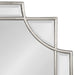 Scallop Mirror 24x36 Silver 3