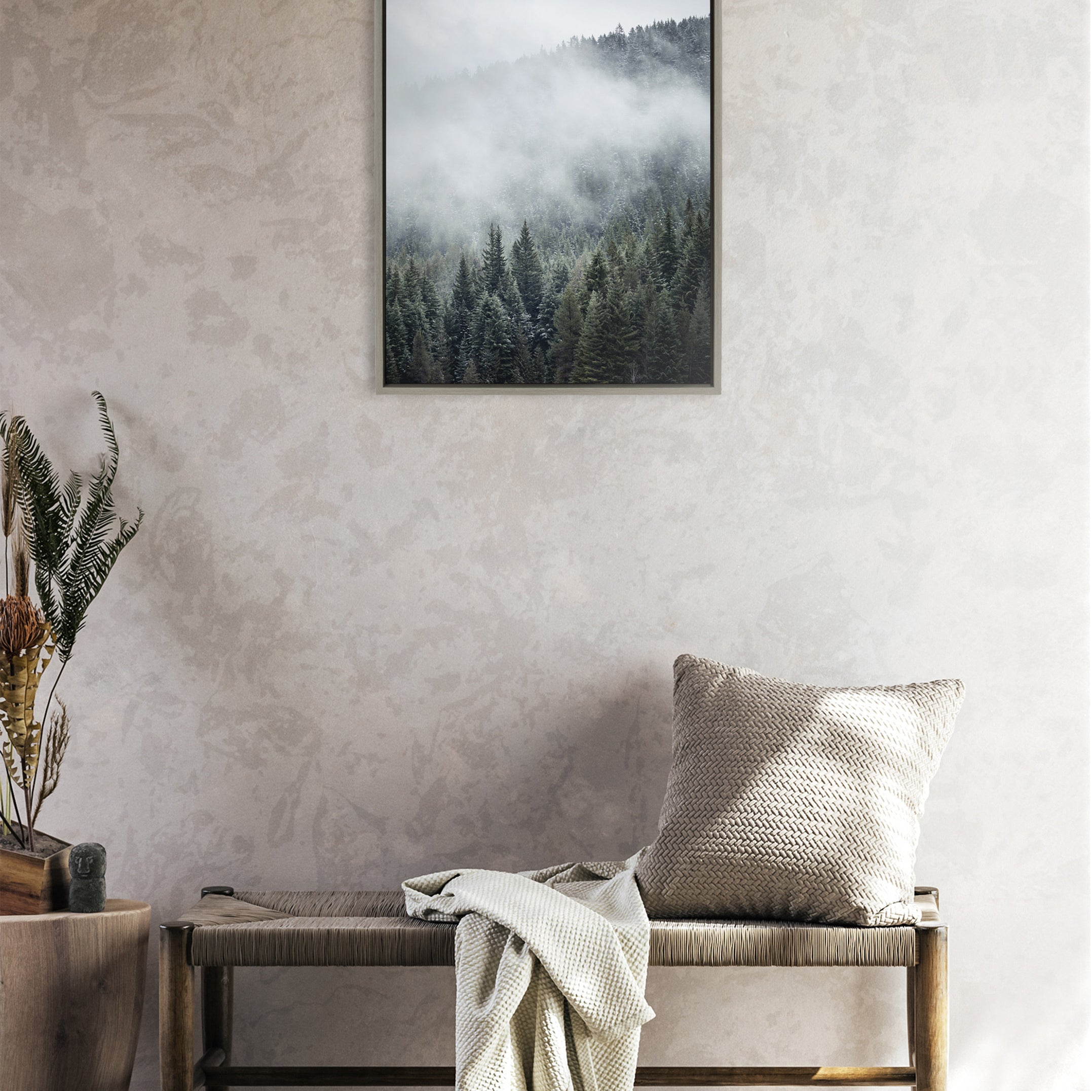 Framed Canvas 23x33 Sylvie Graywash 5