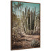 Framed Canvas 23x33 Sylvie Walnut 1