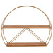 Accent Shelf 26x21 Brown Gold 5