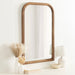 Arch Mirror Rustic Brown 24x36 6