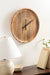Wall Clock Natural 17x17 6