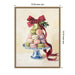 Framed Canvas Sylvie Dark Gold 18x24 2