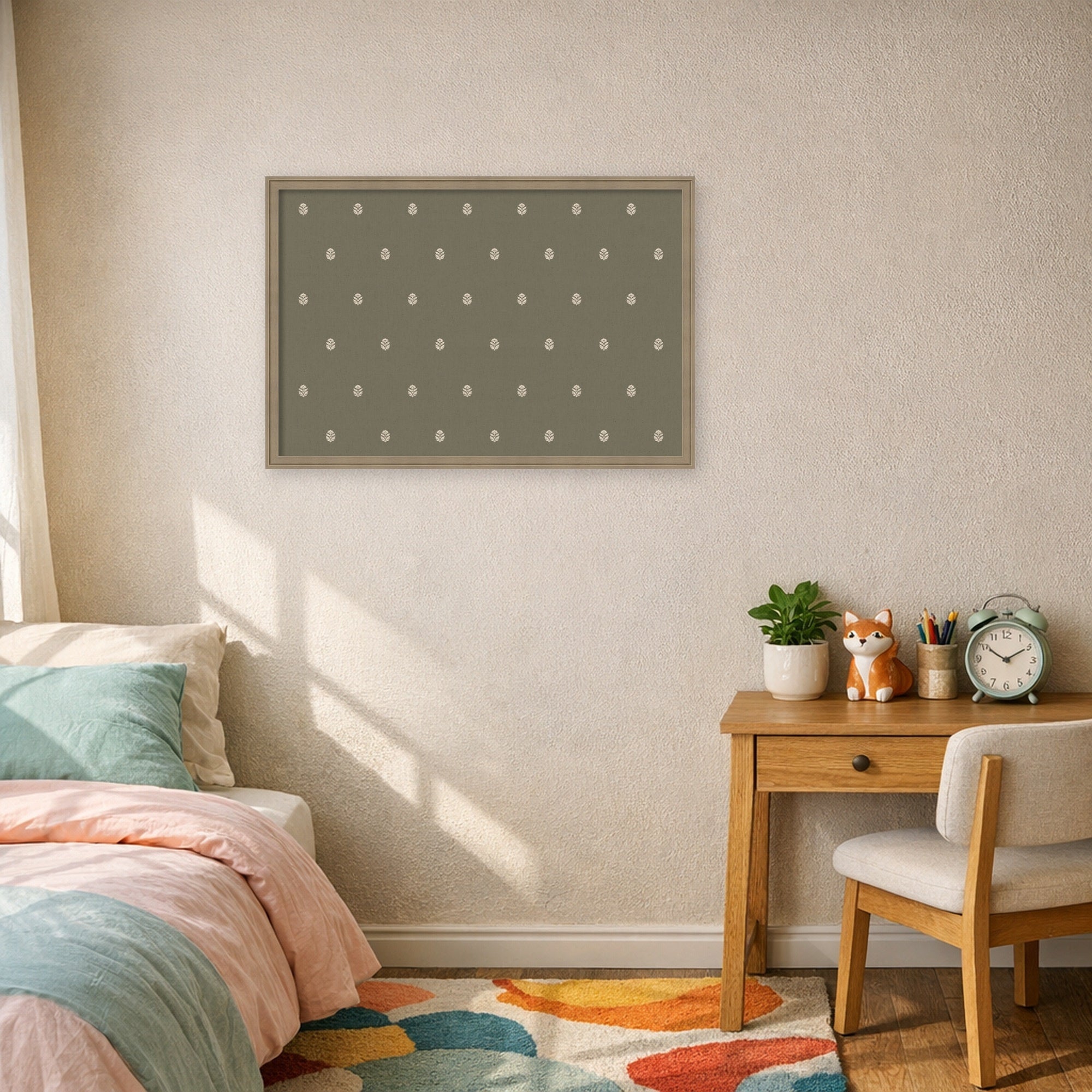 Magnetic Canvas 38x26 Florence Light Brown 7