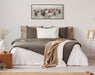 Framed Canvas Sylvie Dark Gold 18x40 6