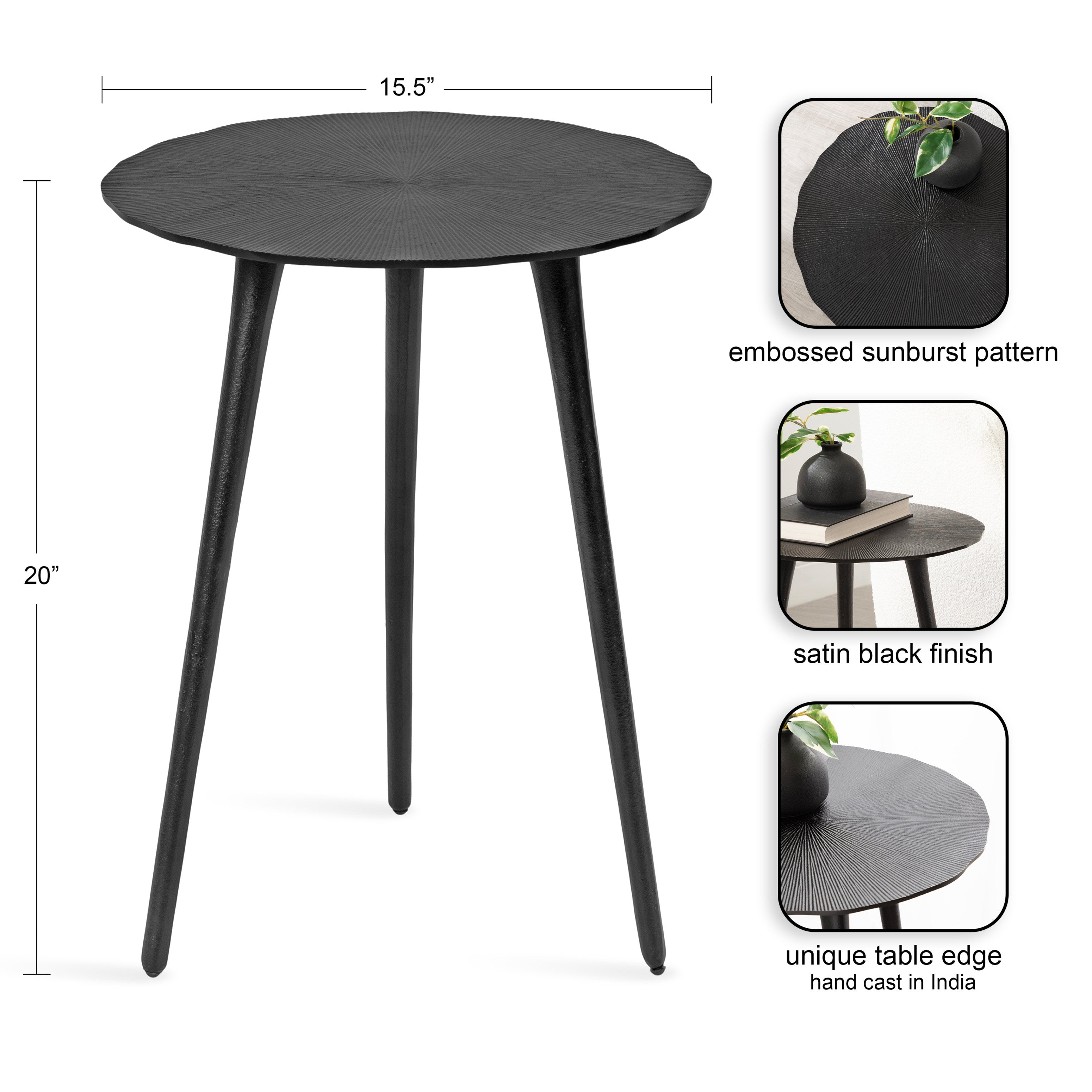 Sancia Round Side Table