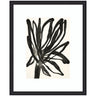 Framed Art Dark Floral by Alicia Bock