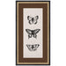 Framed Art 14x26 Brown Matted to 8x20 Castellan Black 1
