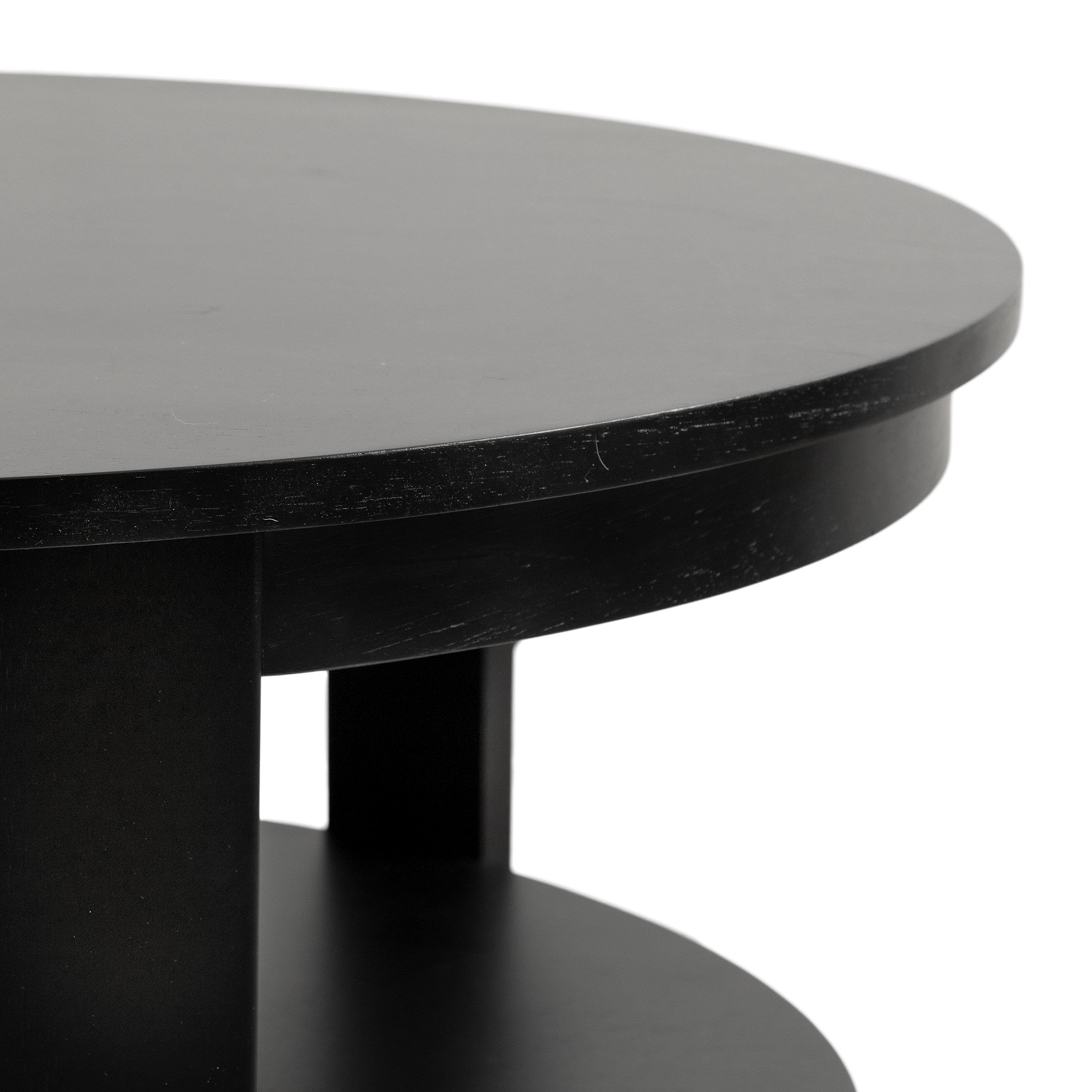 Coffee Table Black 38x24x18 3