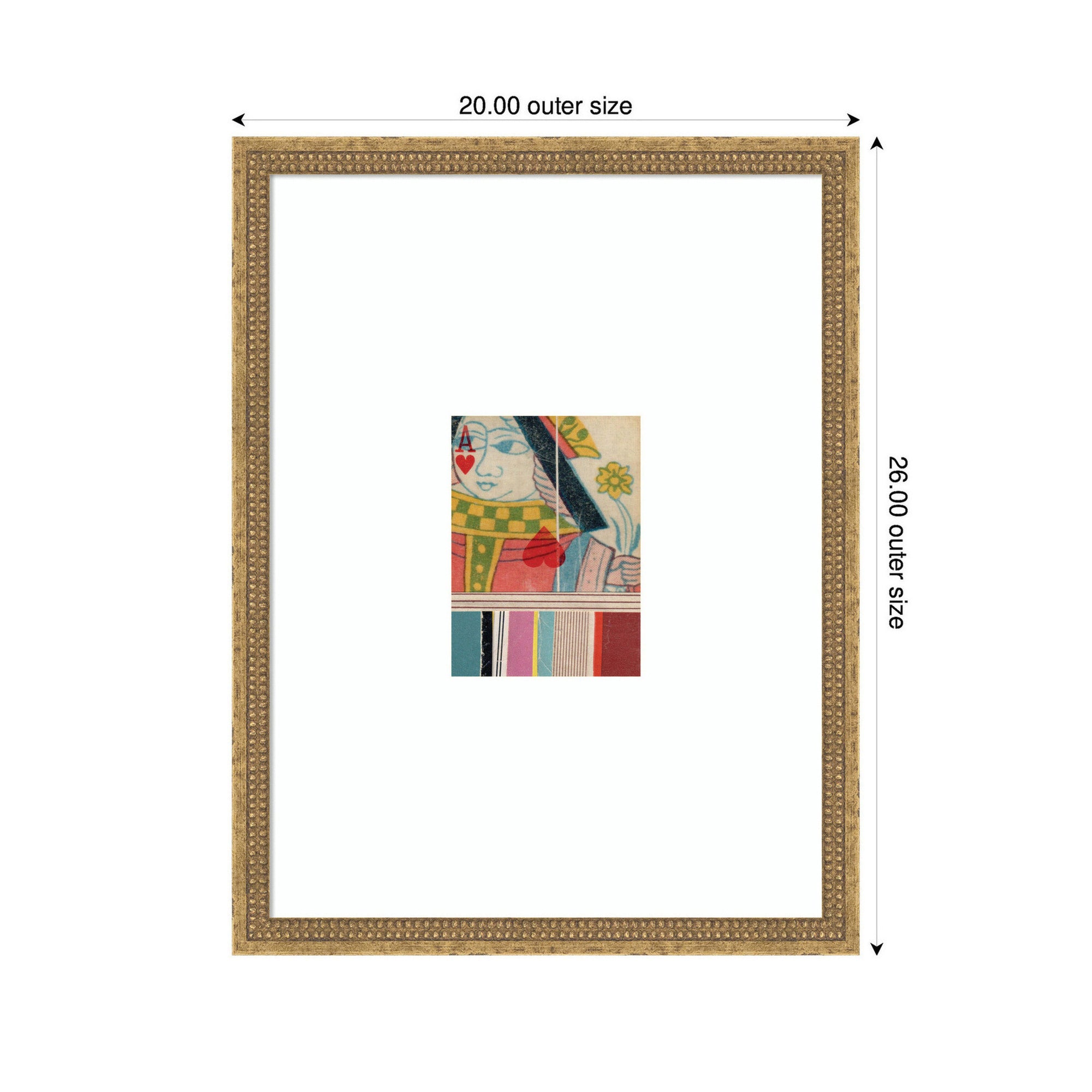 Queen with Flower FC by Felicia Dadak Framed Wall Art Print