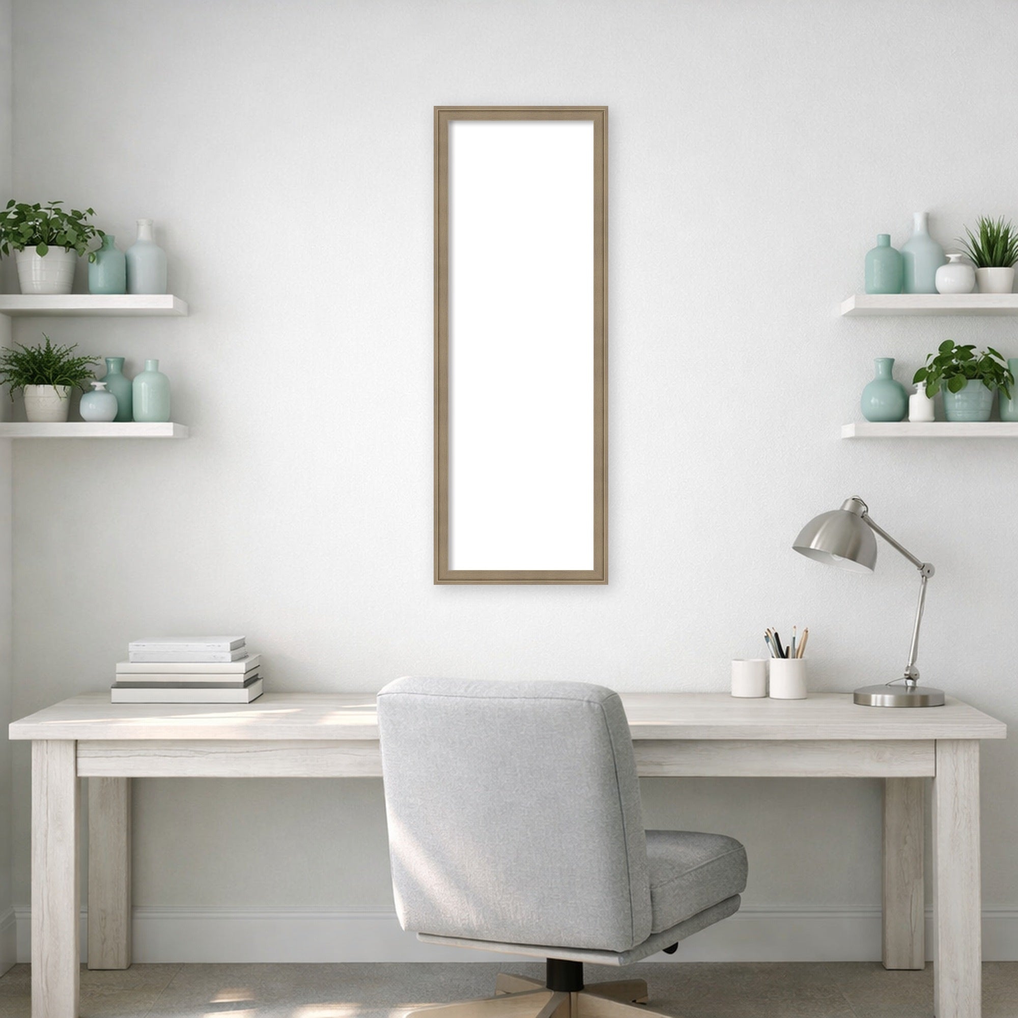 Dry Erase Board Florence Light Brown 14x38 5