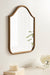 Arch Mirror 18x24 Gold 6