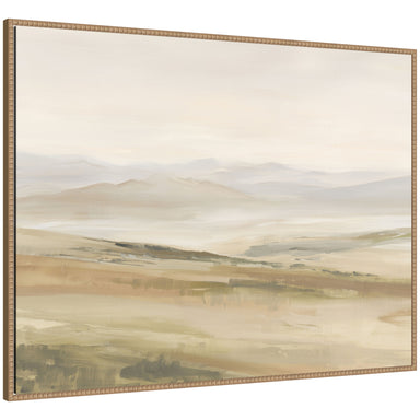 Framed Canvas 42x32 Sylvie Beaded Rustic Natural 1