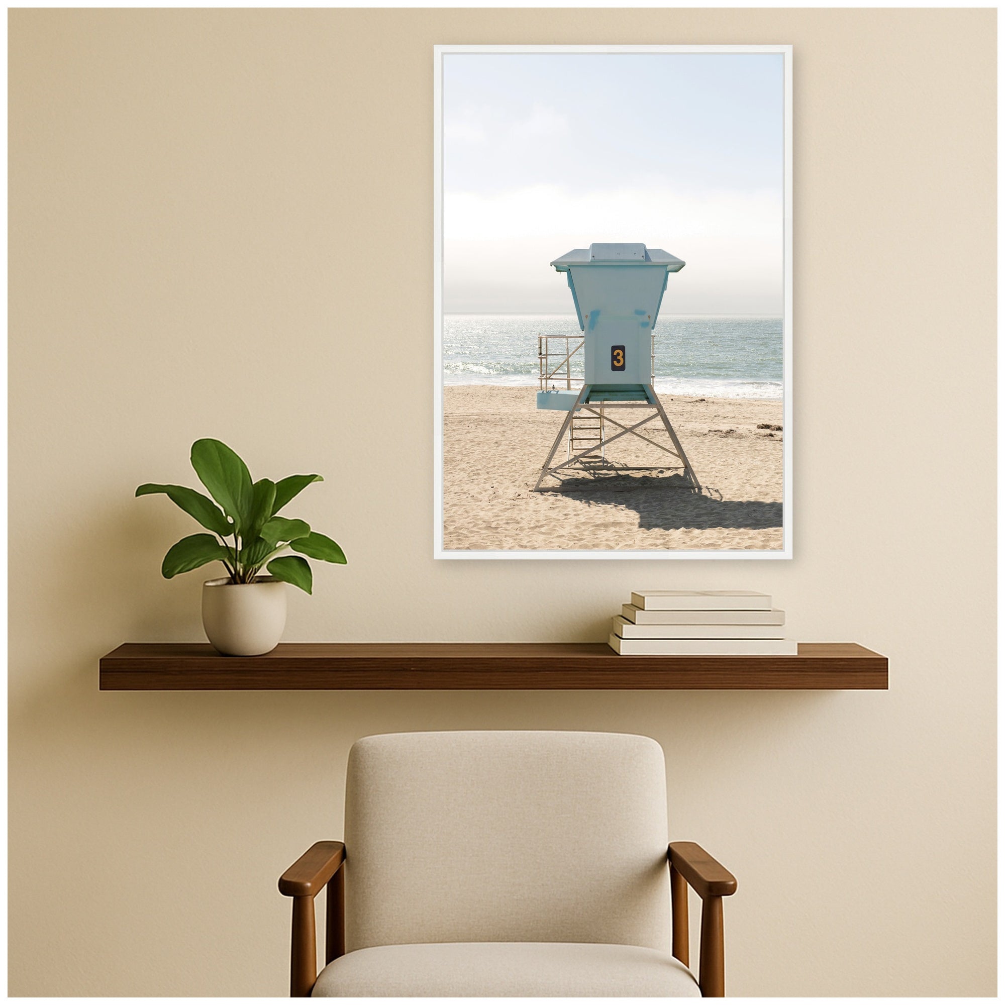 Framed Canvas 23x33 Sylvie White 6