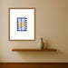 Framed Art 17 x 21 Bradford Bead Gold 5