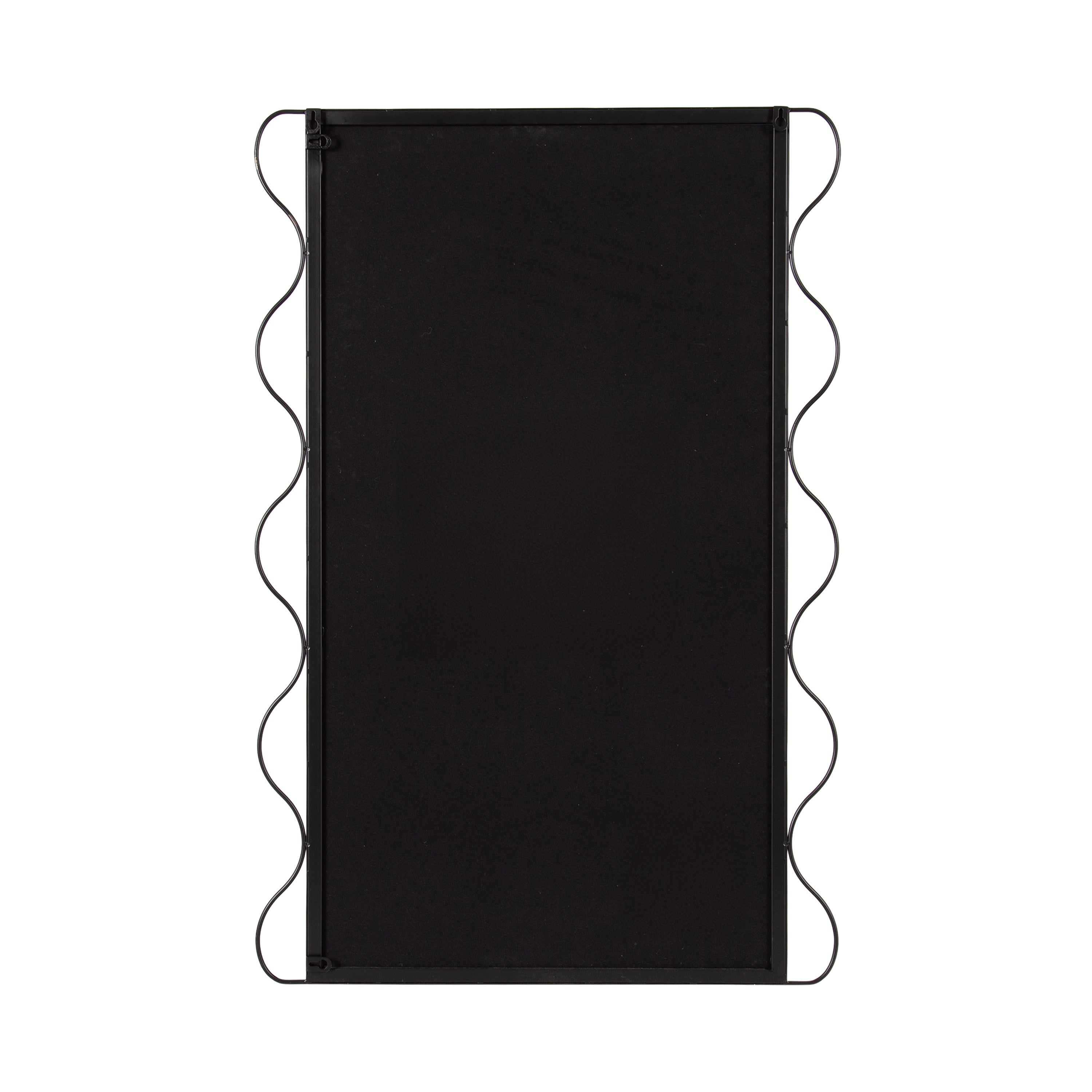 Wriggle Wavy Wall Mirror Metal