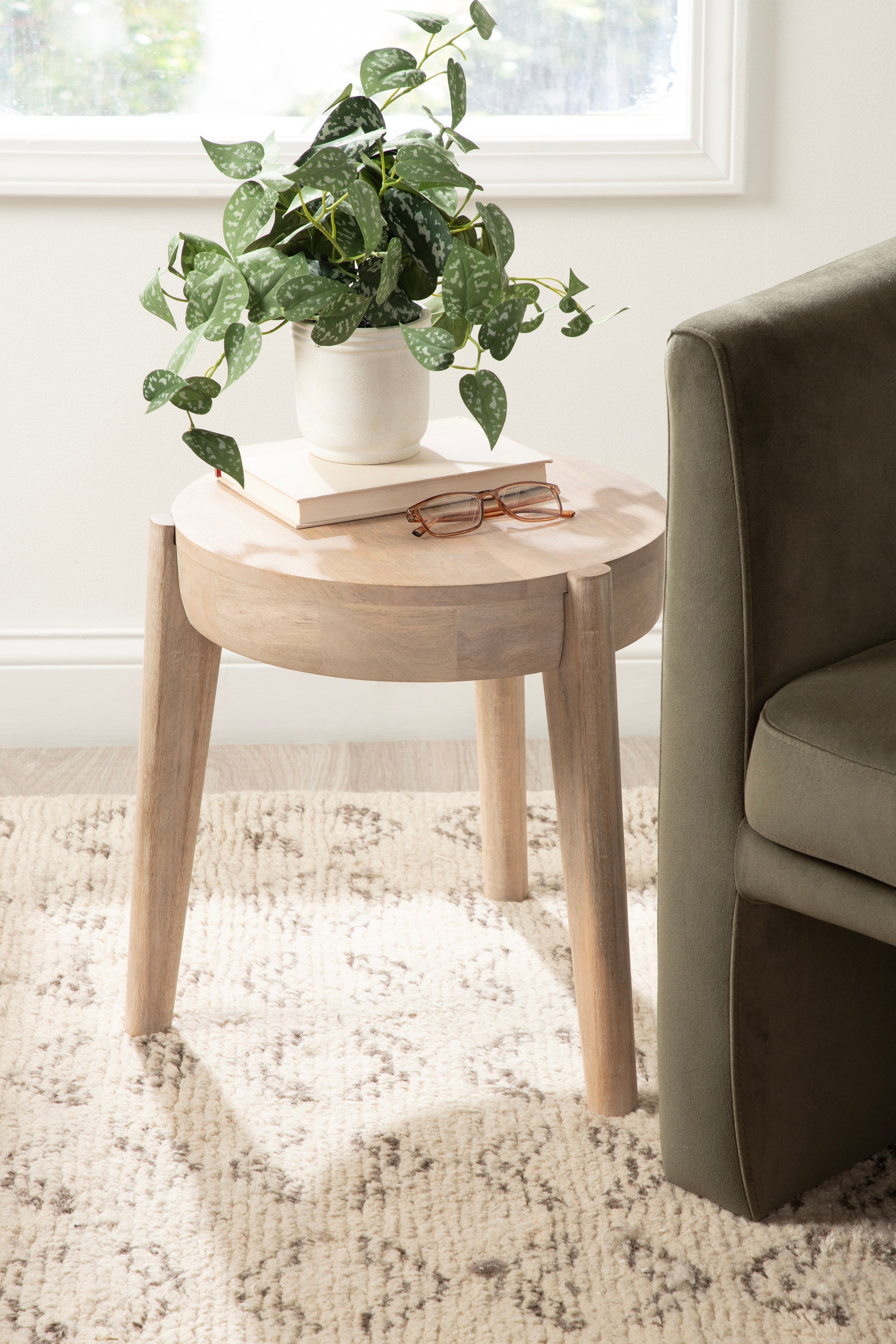 Vola Wood Side Table