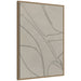 Framed Canvas Sylvie Dark Gold 23x33 1