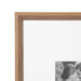 Wall Frame Brown 16x20 matted to 8x10 3
