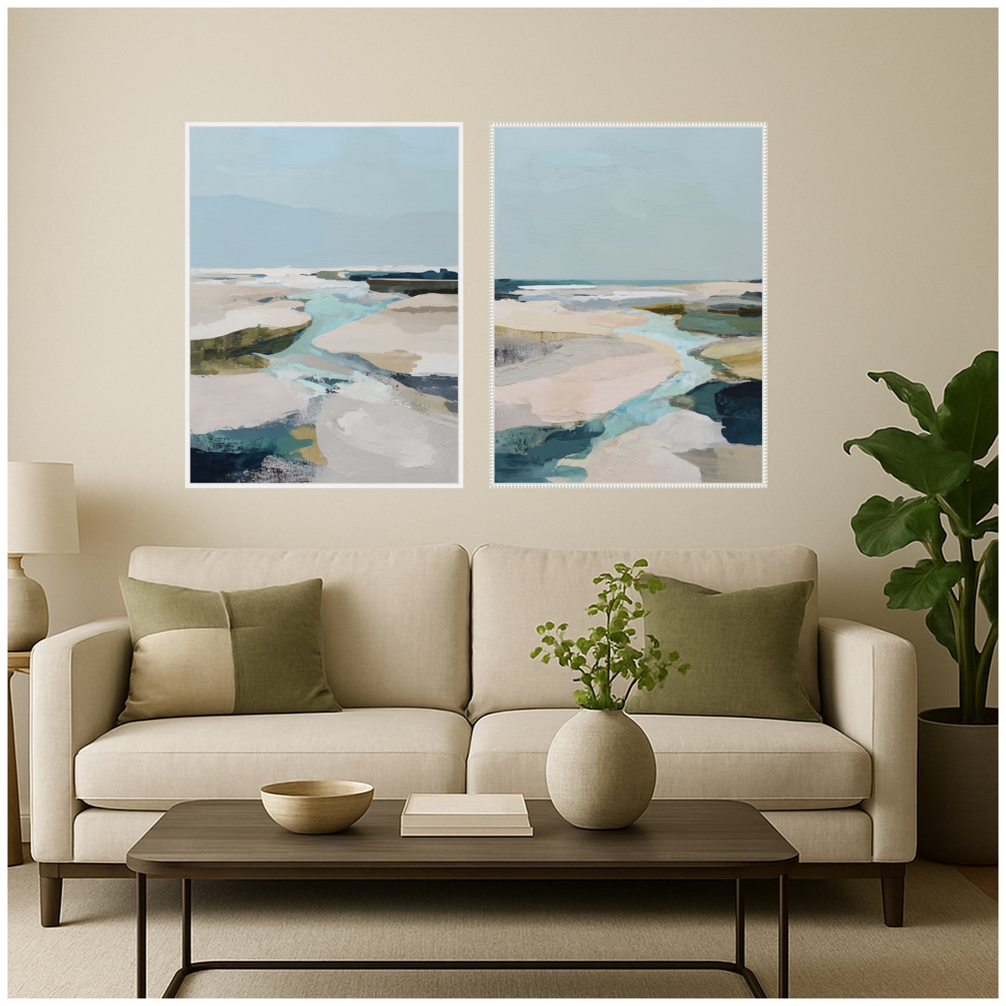Art Set 2 Piece Set 31x41 Sylvie White 7