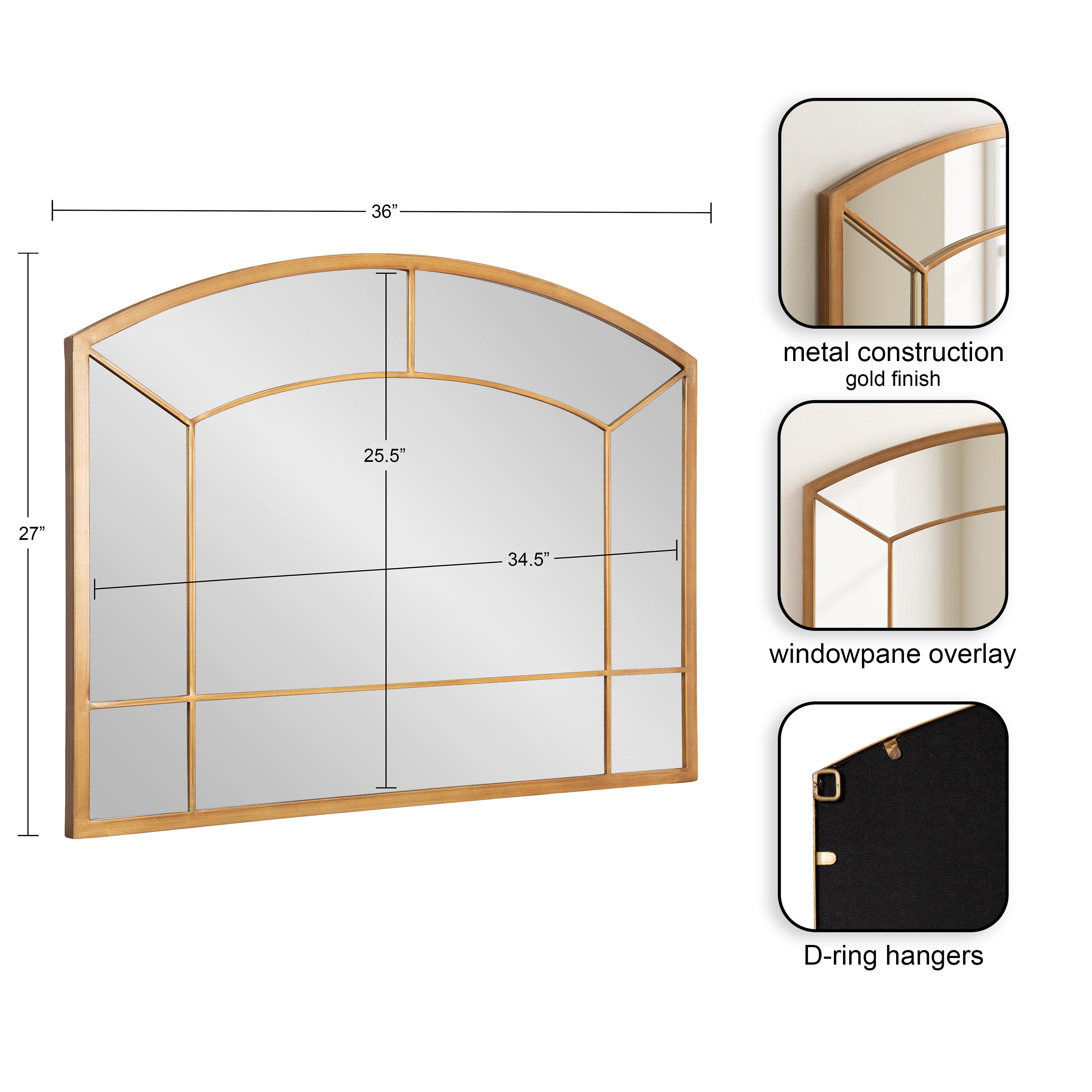 Gervais Arch Wall Mirror