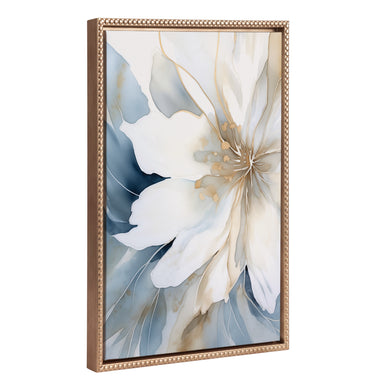 Framed Canvas 18x24 Sylvie Beaded Dark Gold 1
