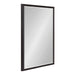 Rectangle Mirror Black 24x36 1