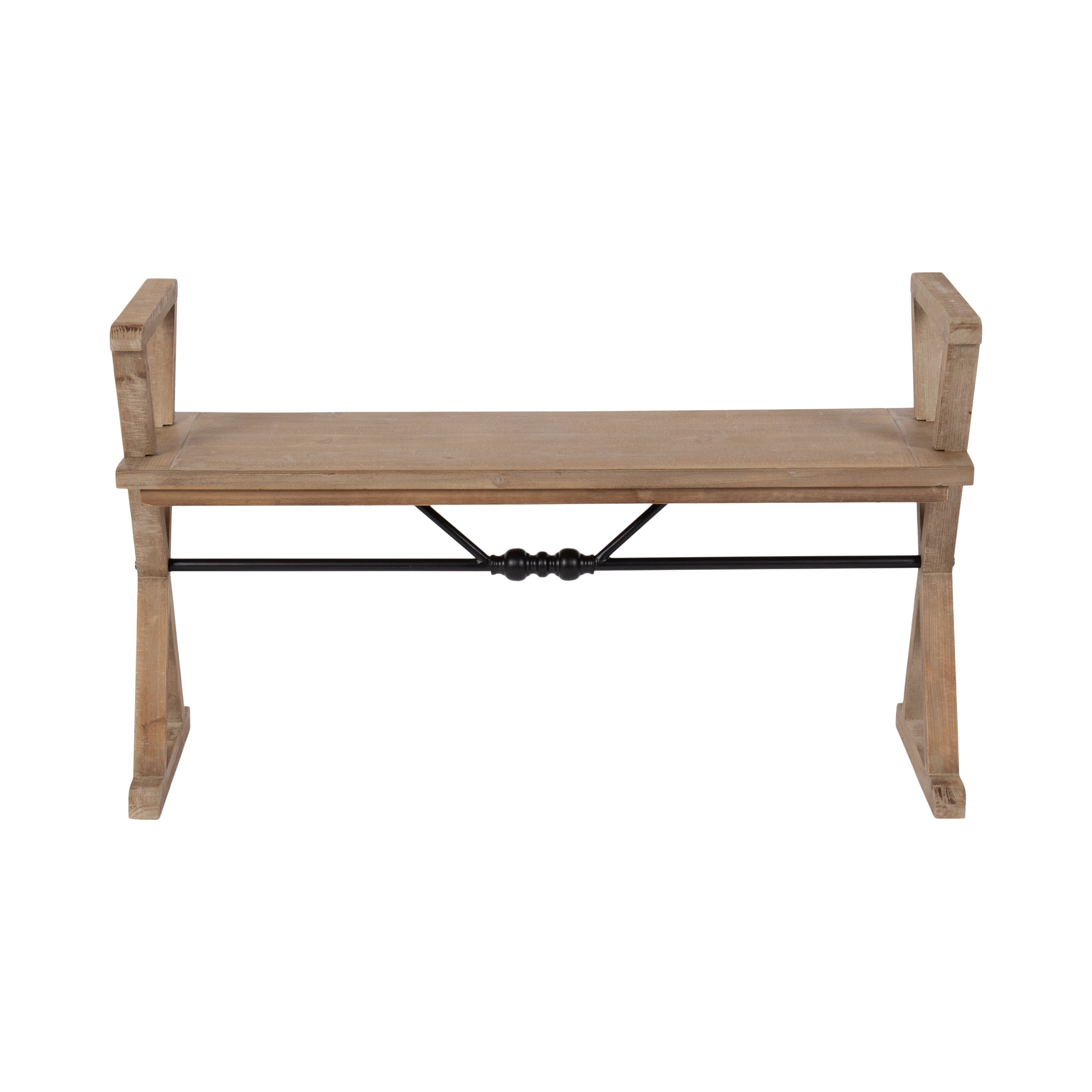 Bench Rustic Brown 43x15x26 5
