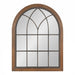 Windowpane Mirror Brown 22x28 2