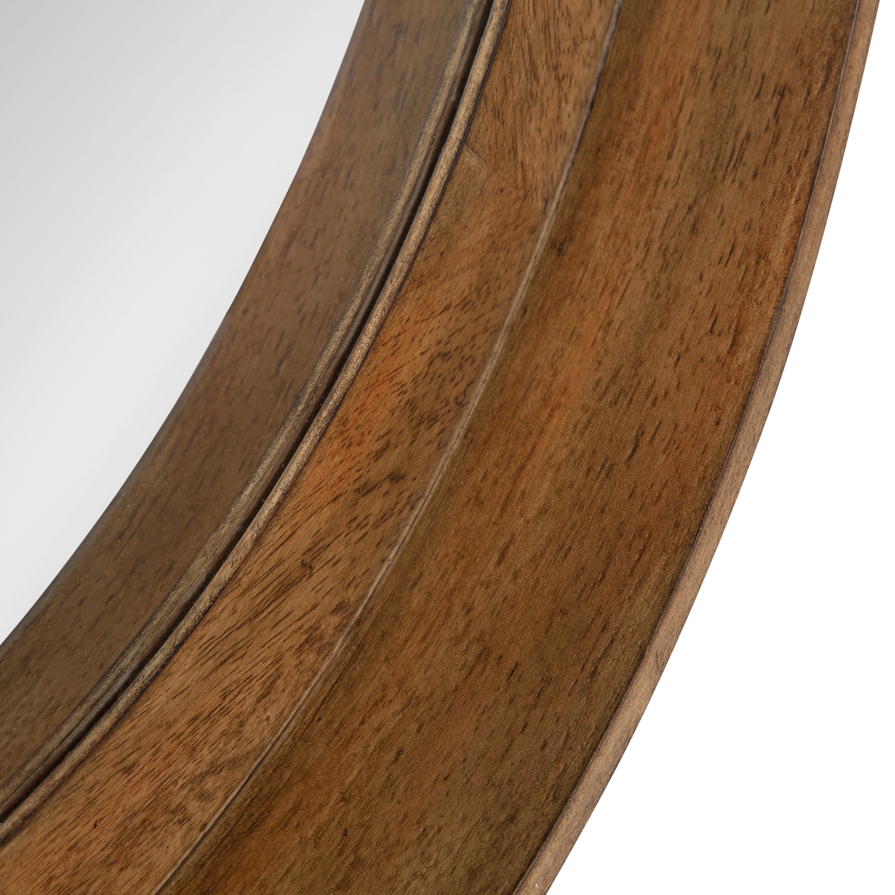 Basking Wall Mirror with Shelf