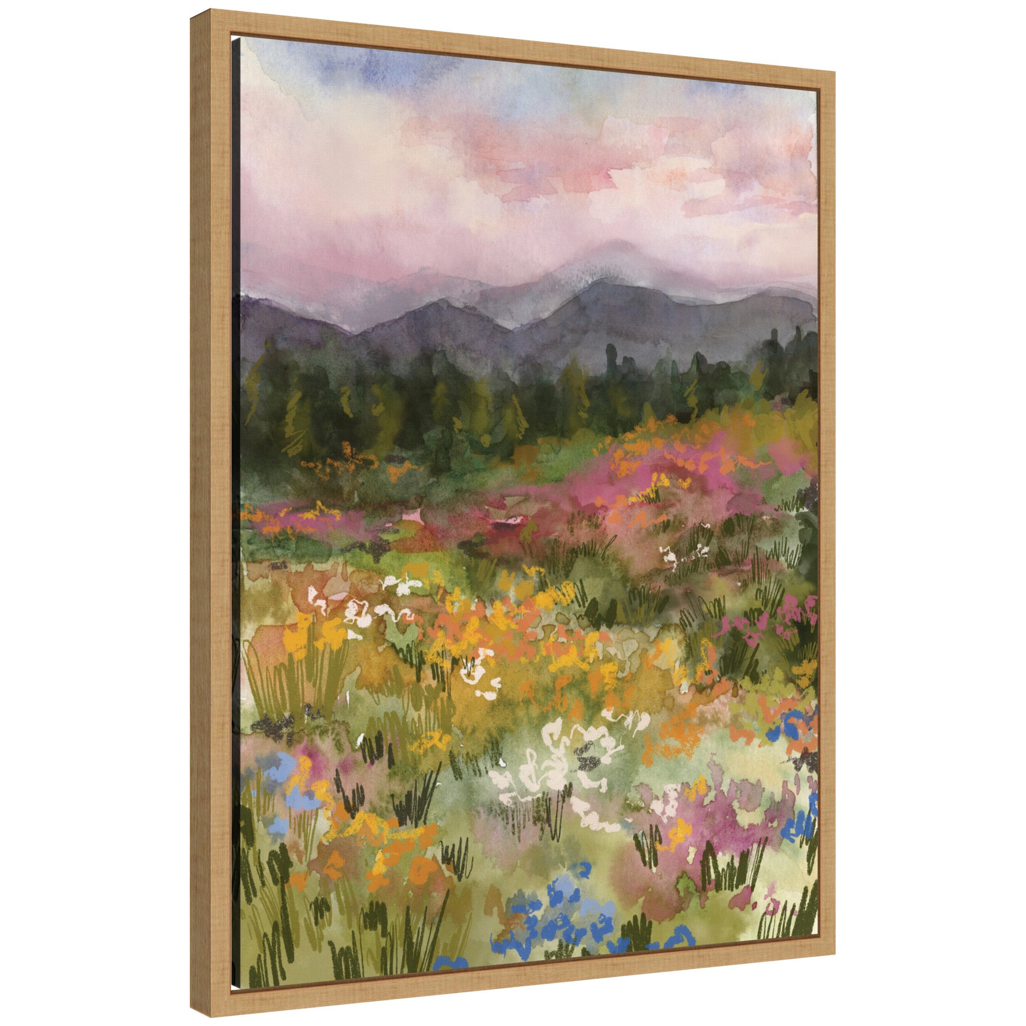 Framed Canvas 18x24 Sylvie Natural 1