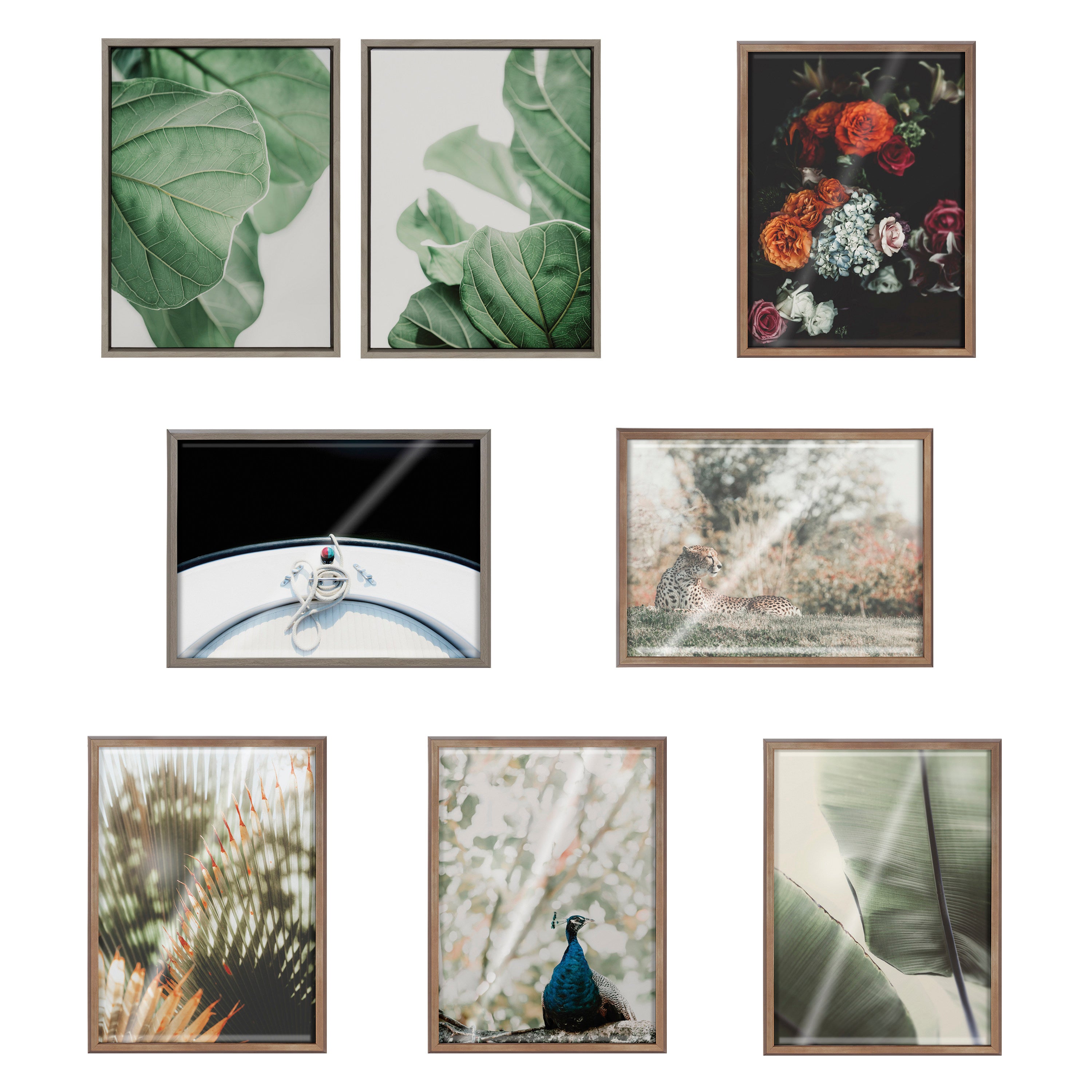 Art Set 2 Piece Set 18x24 Sylvie Graywash 4