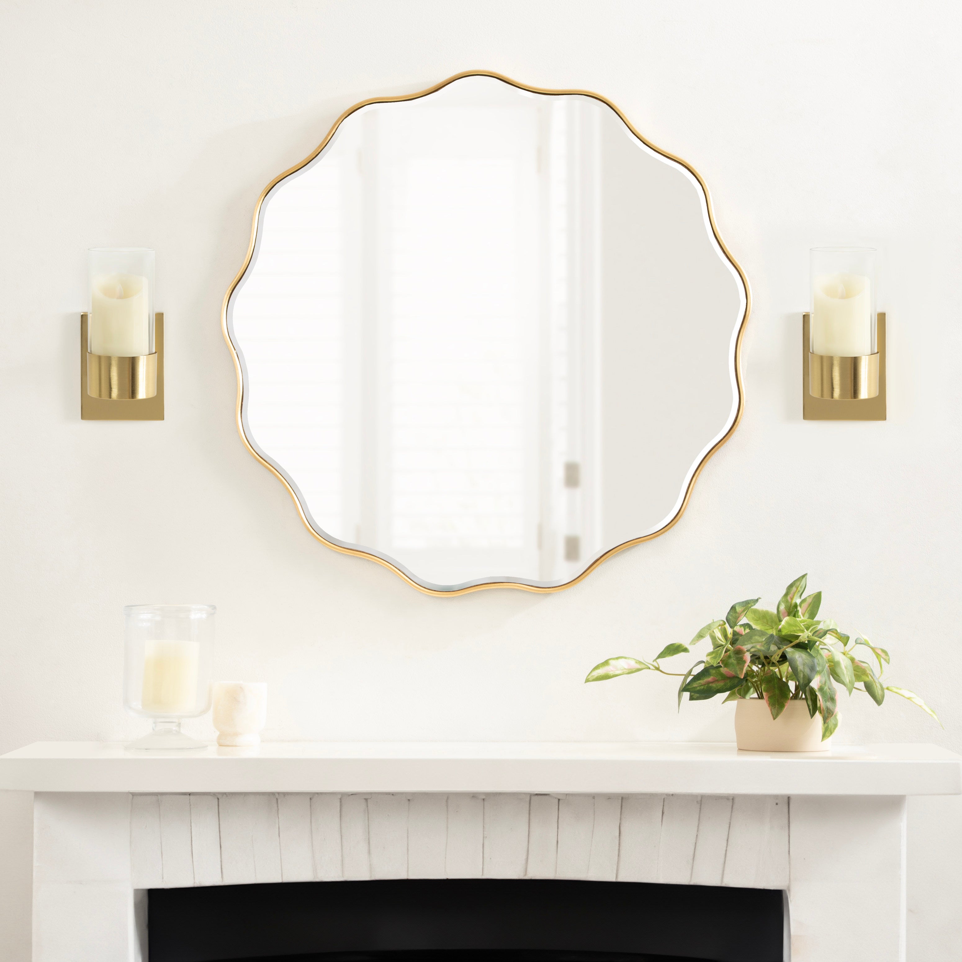 Wall Sconce Gold 5x6x10 8