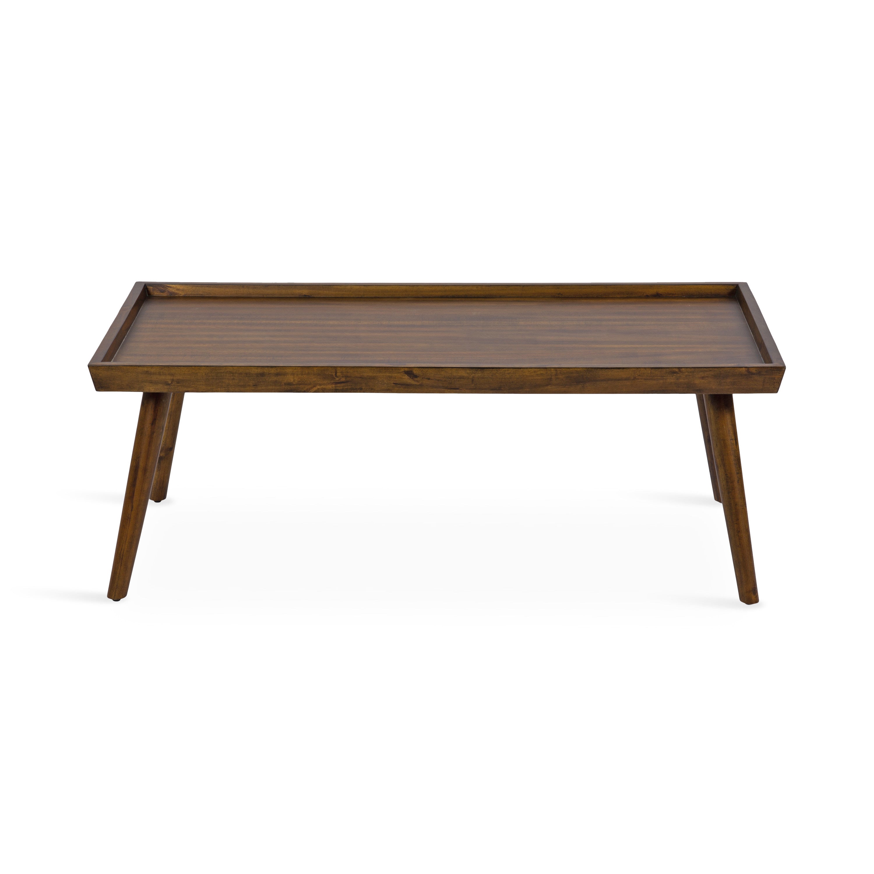 Coffee Table Walnut Brown 46x22x17 5