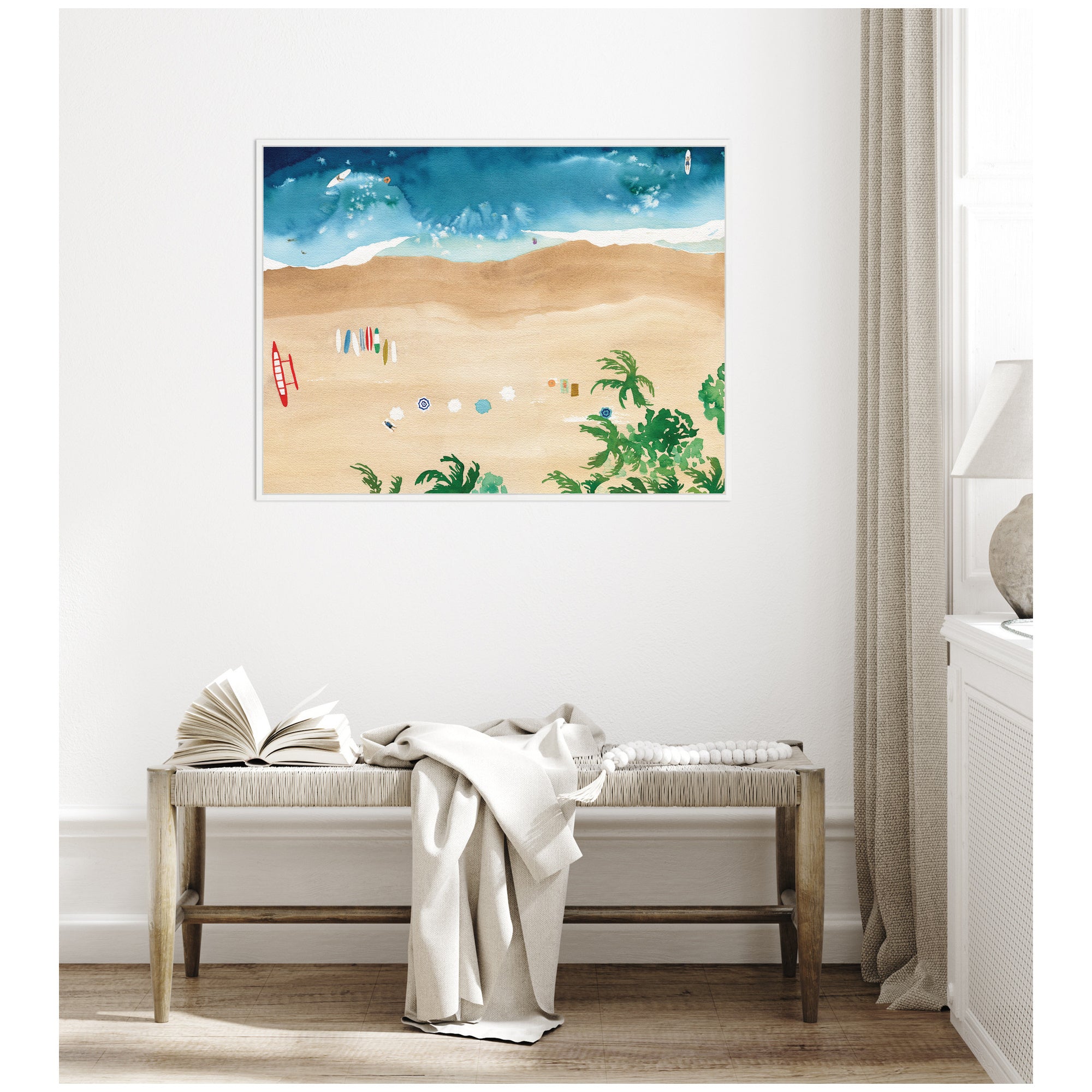 Framed Canvas 42 x 32 Sylvie White 7