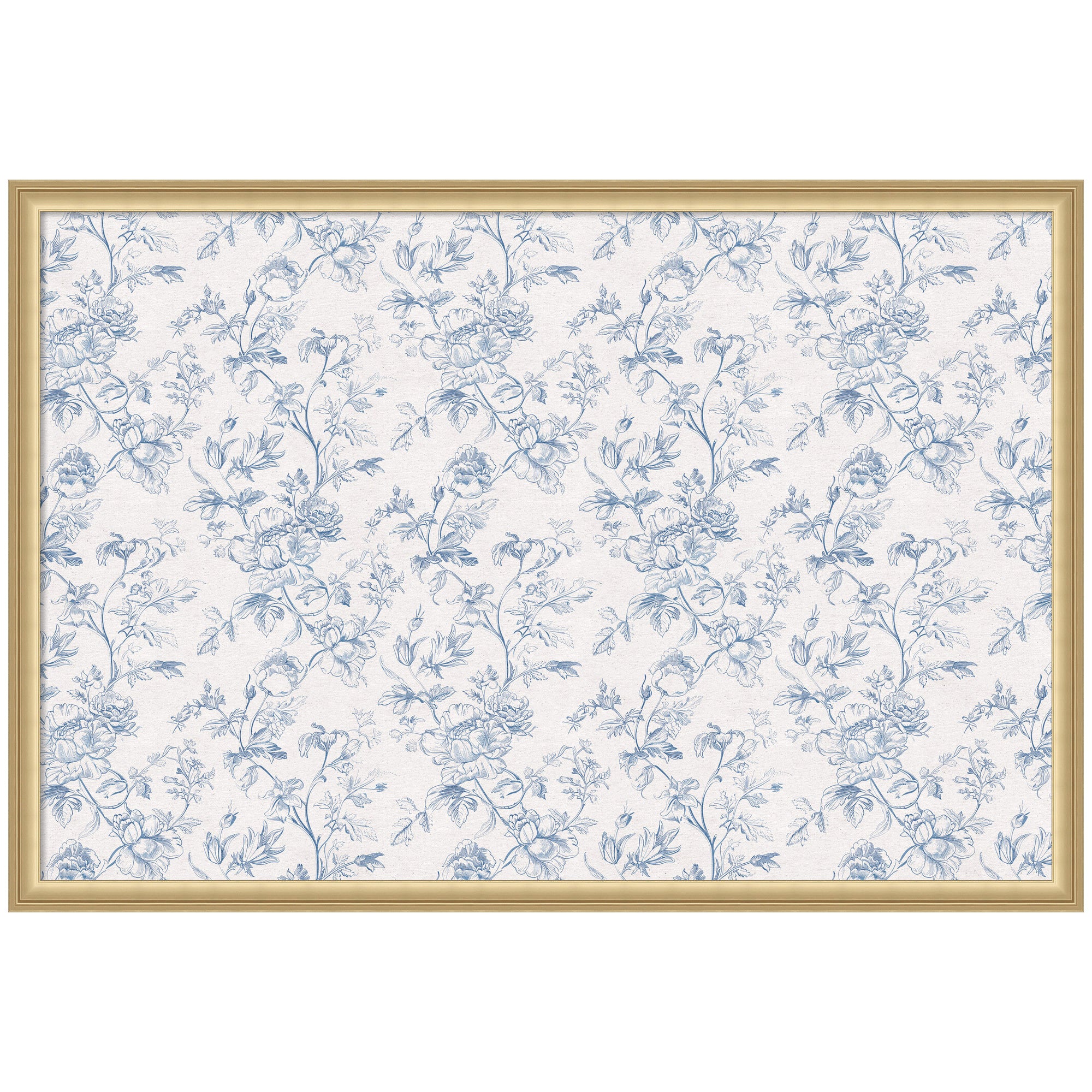 Pinboard 38x26 Florence Gold 1