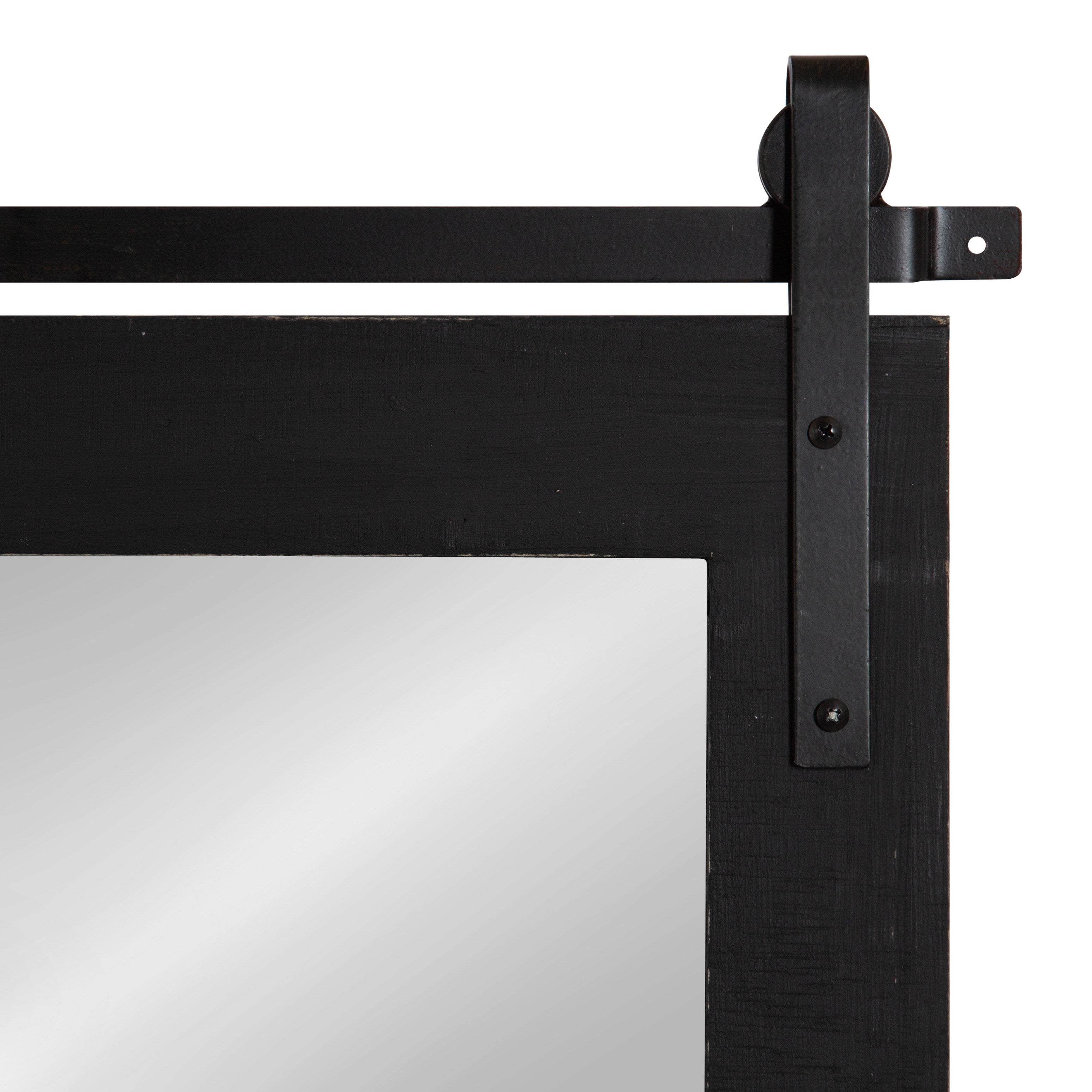 Rectangle Mirror Black 24x38 3